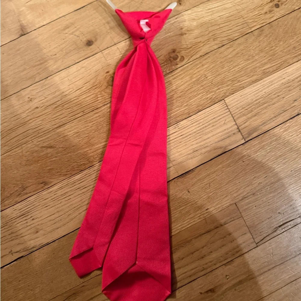 Kids Red Necktie